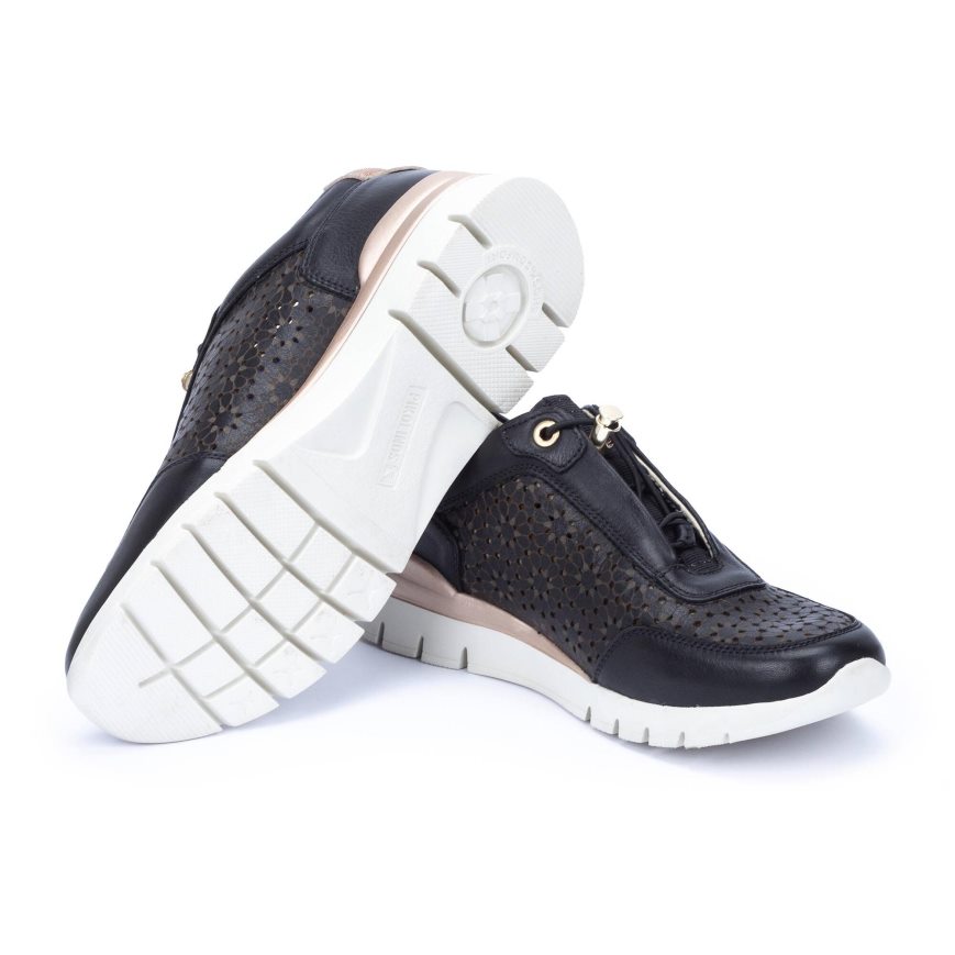 Women's Pikolinos CANTABRIA Sneakers Black | NZ B9Q831A